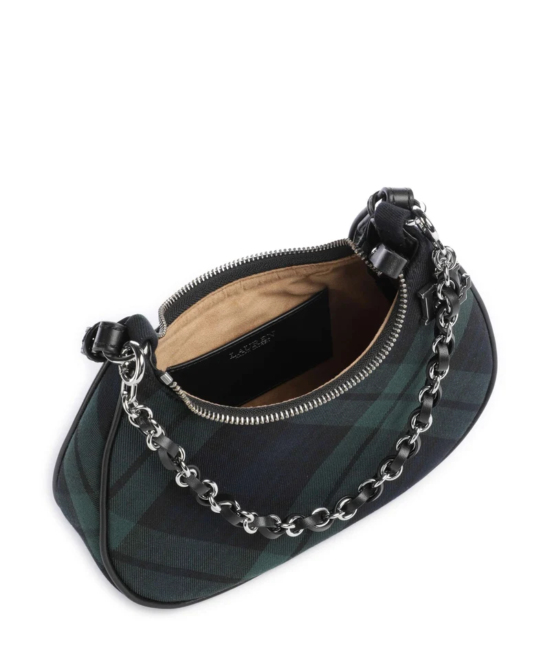 Lauren Ralph Lauren Marcy Small Sac porté épaule black watch tartan