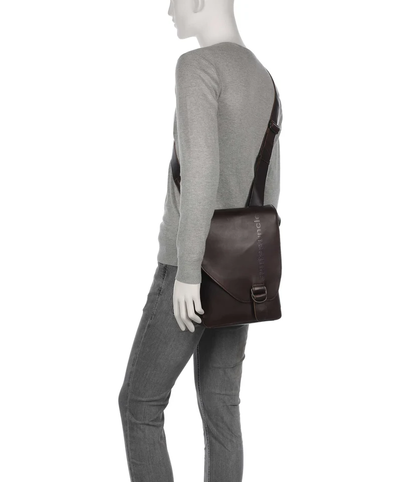 Aunts & Uncles Heritage Jason Sac bandoulière dark brown