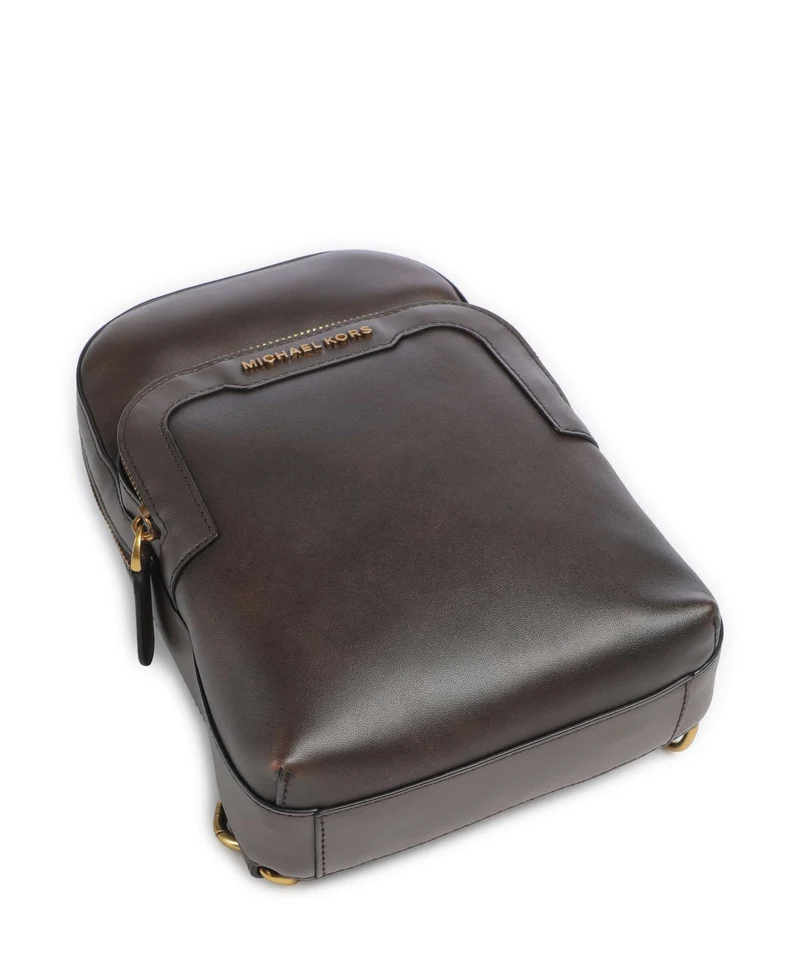 Michael Kors Hudson Medium Sac sling chocolate