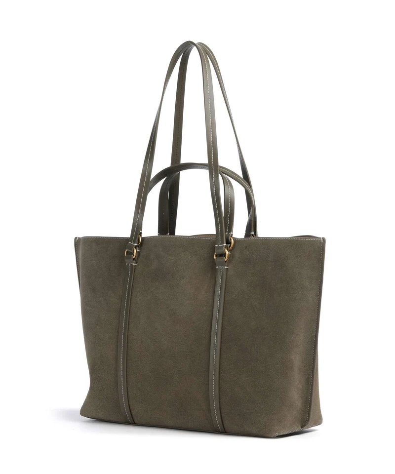 Pinko Carrie Big Cabas verde/oliva scuro/antique gold