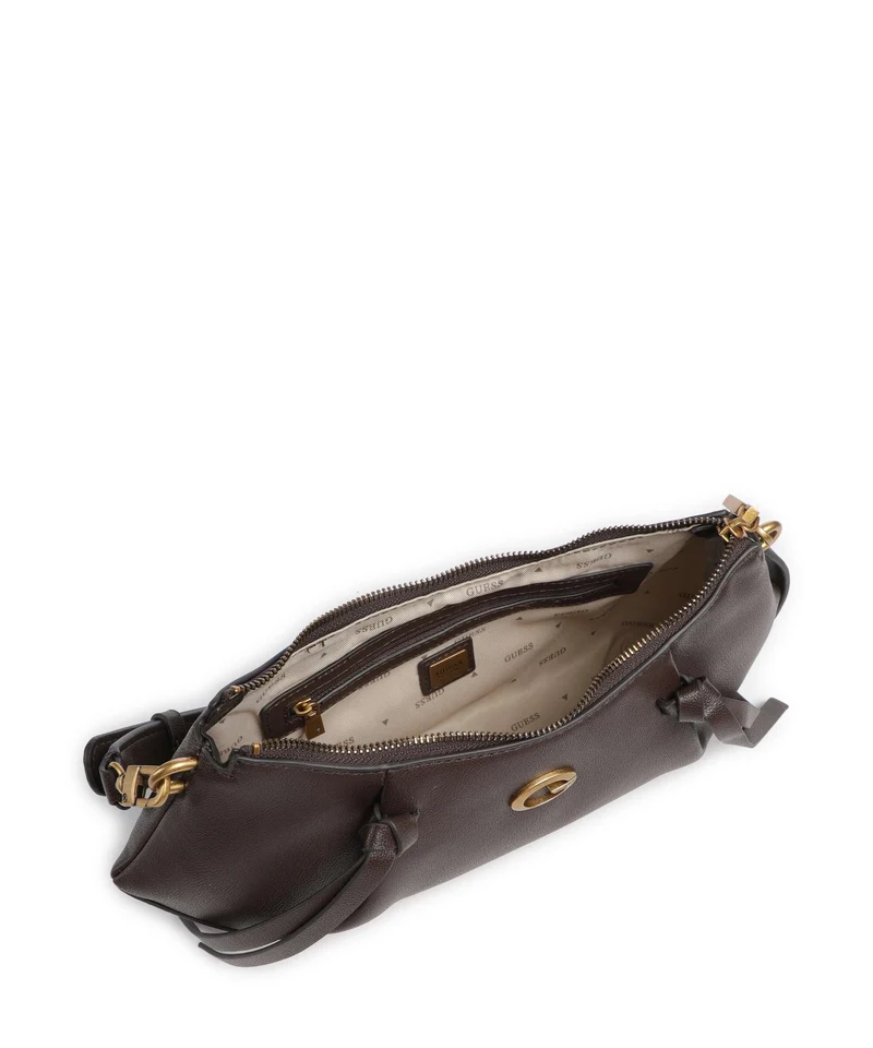 Guess Allegra Sac porté épaule brown