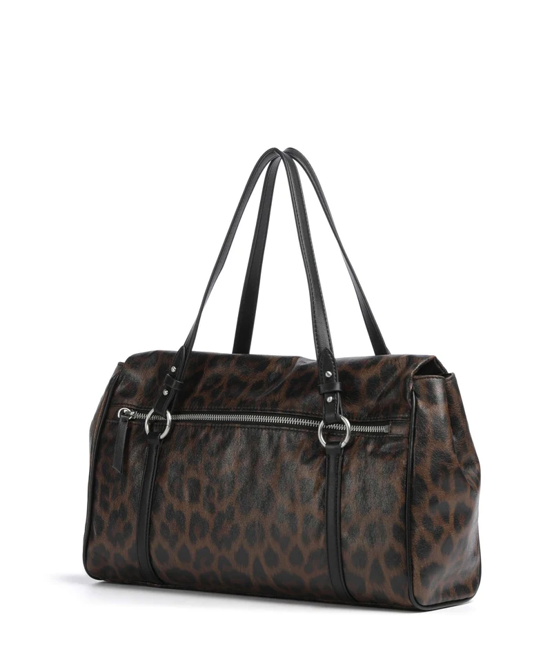 DKNY Skye Medium Cabas leopard