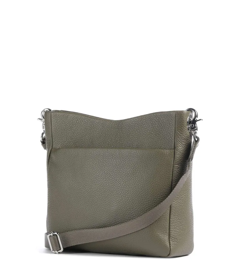 Mandarina Duck Mellow Leather Sac bandoulière winter olive