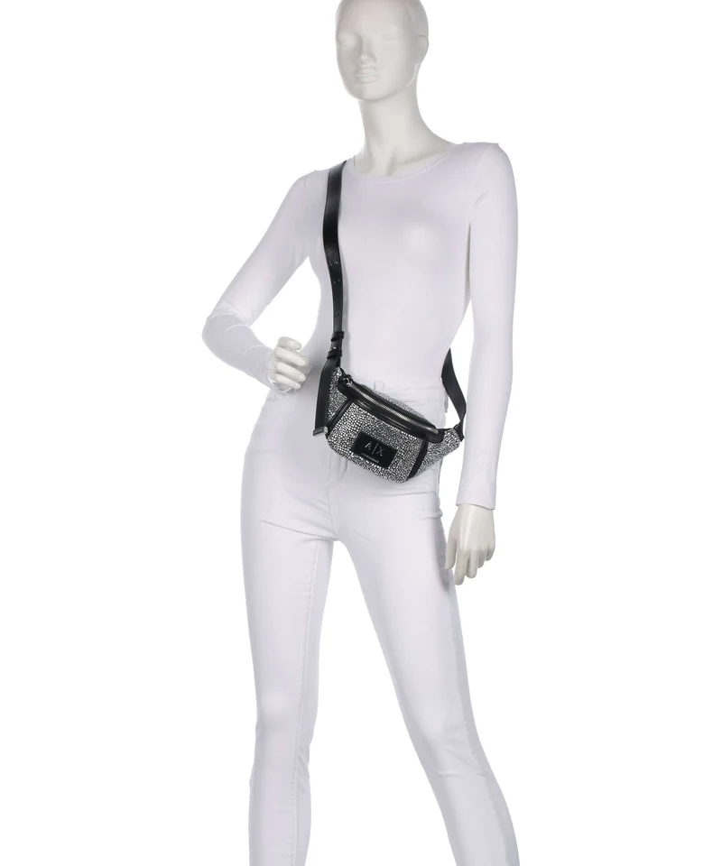 Armani Exchange Alice Sac bandoulière black/crystal