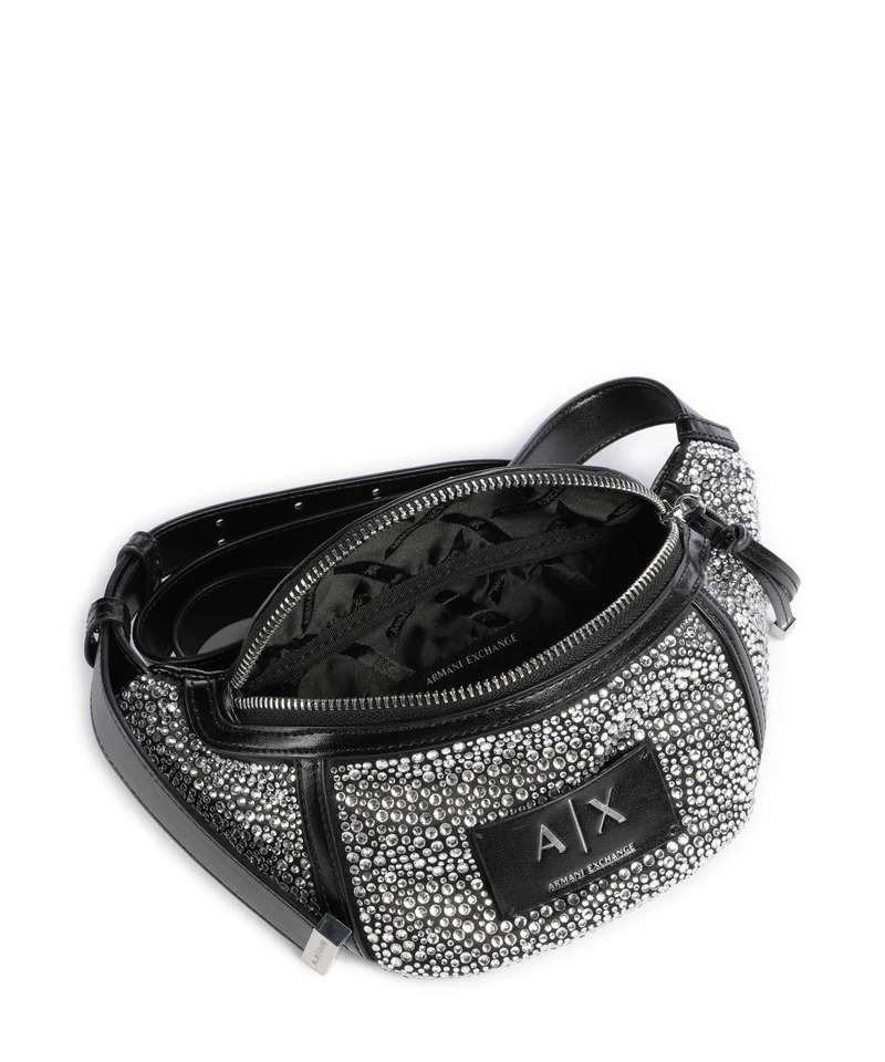 Armani Exchange Alice Sac bandoulière black/crystal