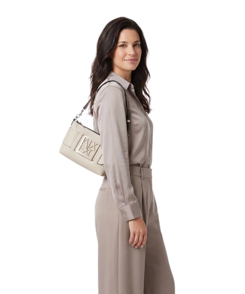 Armani Exchange Susy Sac porté épaule script