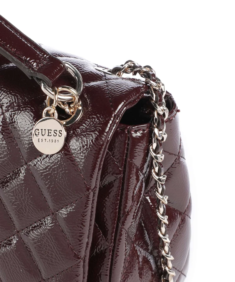 Guess Juliet Sac porté épaule burgundy