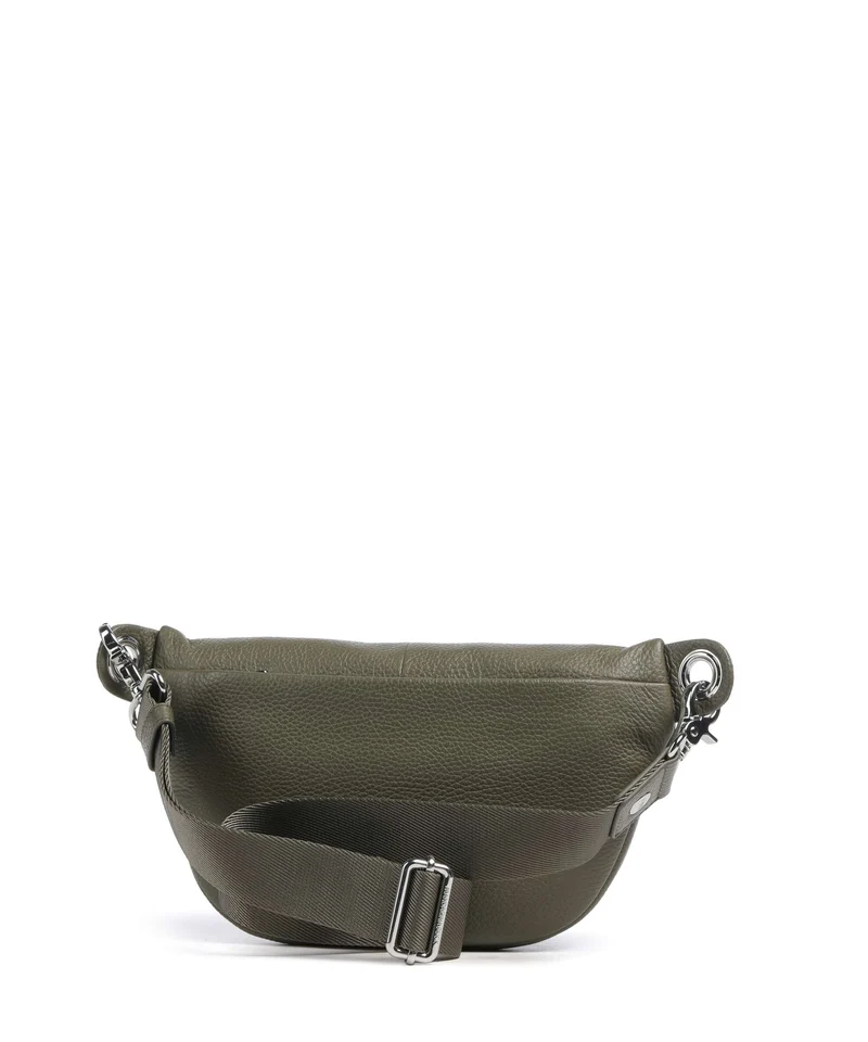 Mandarina Duck Mellow Leather Sac banane winter olive
