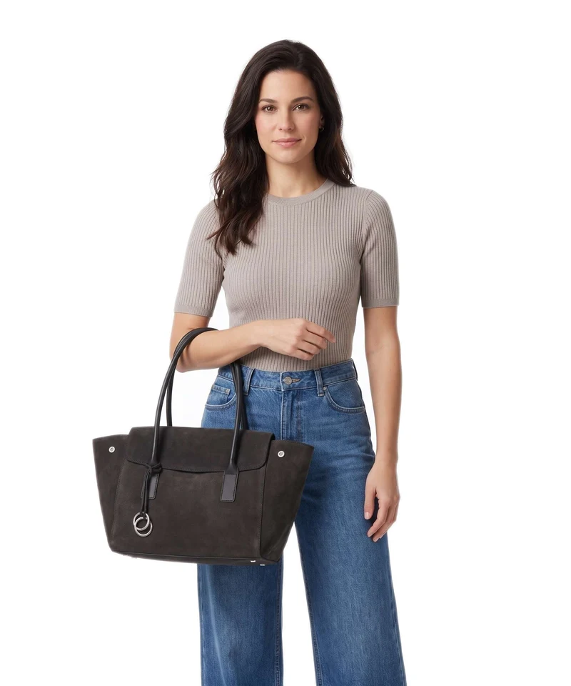 Marc O'Polo Gaby M Cabas burnt coffee
