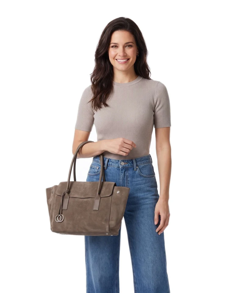 Marc O'Polo Gaby M Cabas faded brown