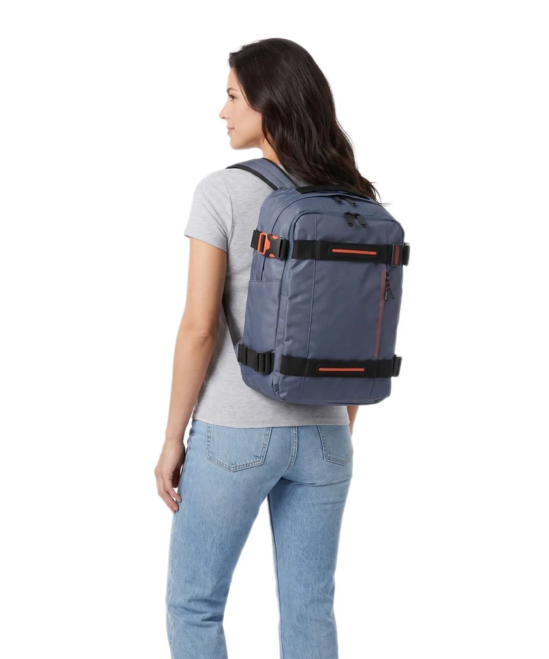 American Tourister Urban Track Sac à dos d'ordinateur navy/orange