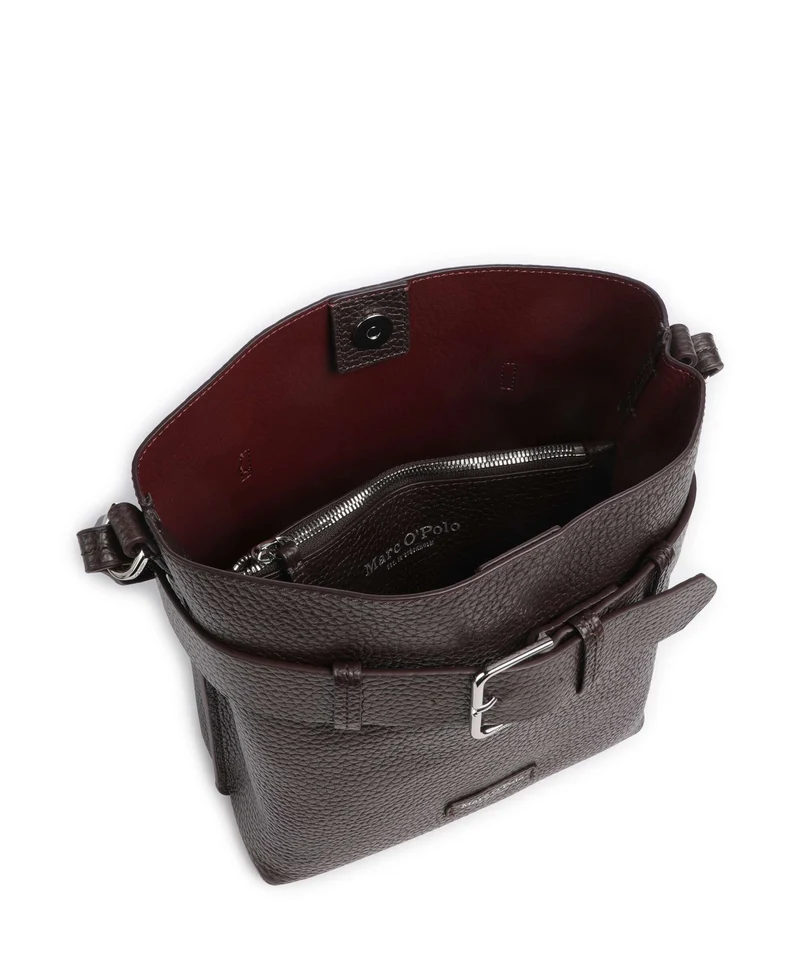 Marc O'Polo Brinni S Sac porté épaule black cherry