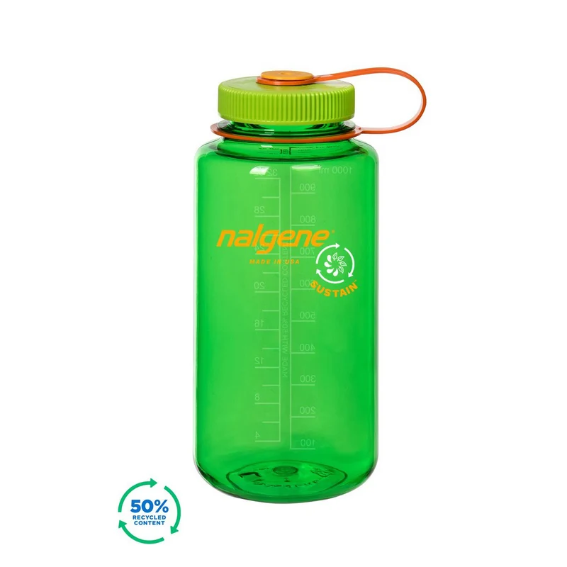Bouteille à grand goulot Nalgene Sustain Melon Ball 950 ml