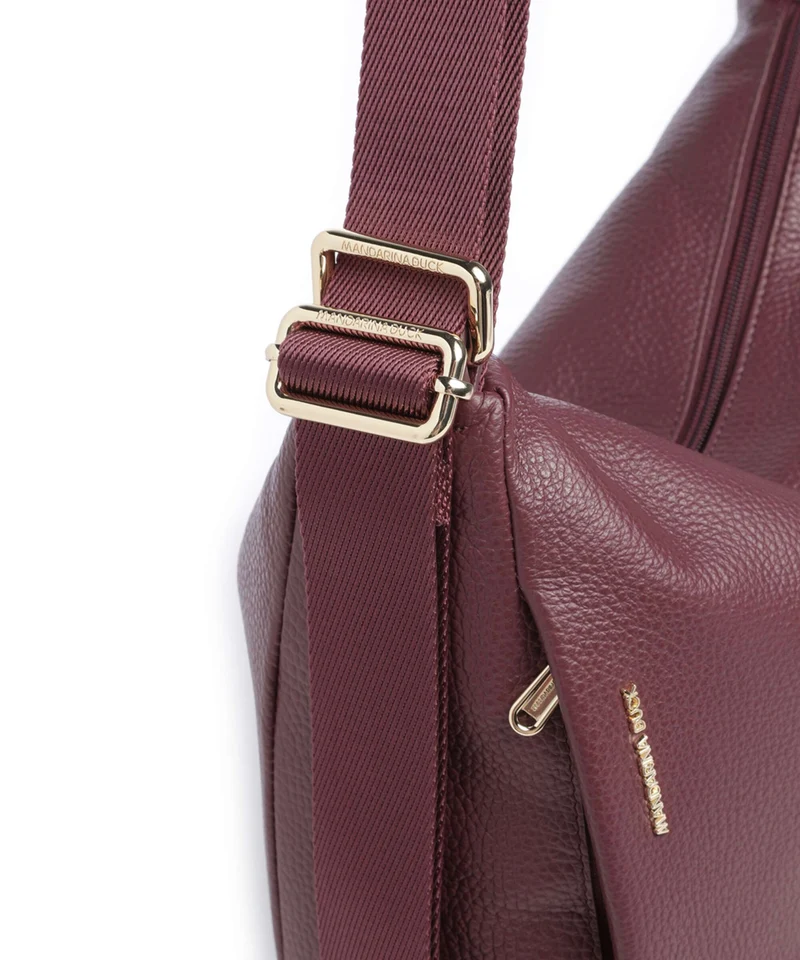 Mandarina Duck Mellow Leather Sac à main porté dos sin
