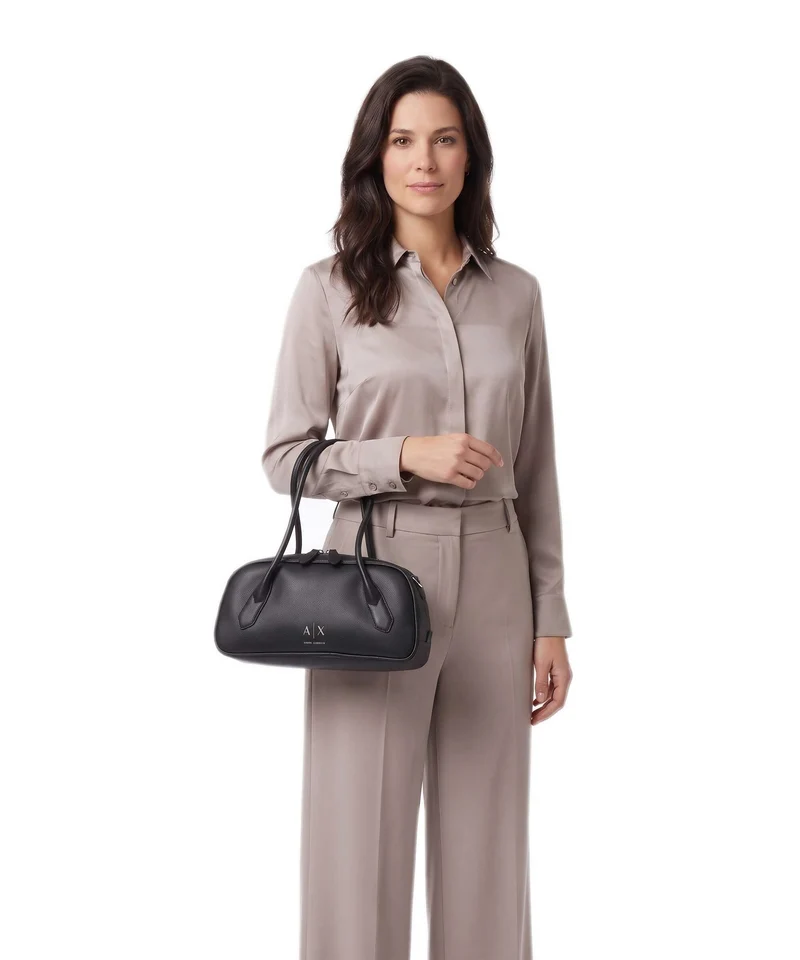 Armani Exchange Naomi S Sac porté épaule black