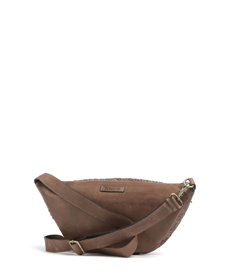 Depeche Sofya Sac banane dark taupe