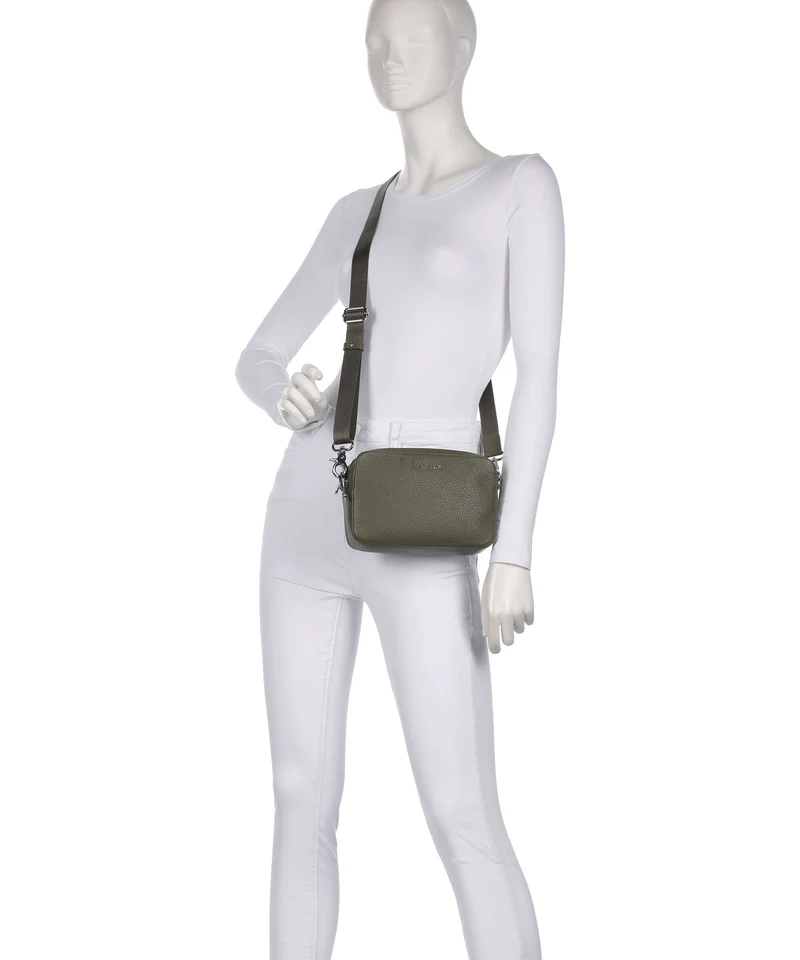 Mandarina Duck Mellow Leather Sac bandoulière winter olive