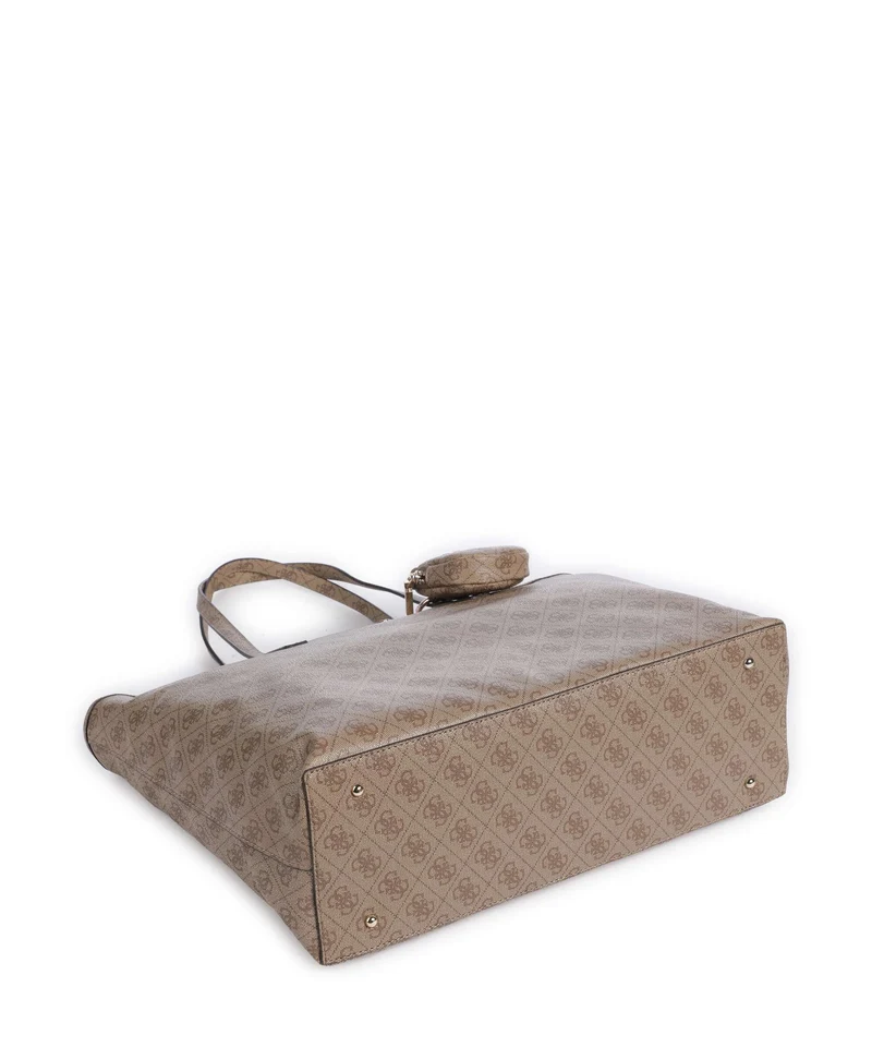 Guess Power Play II Tech Large Cabas latte logo