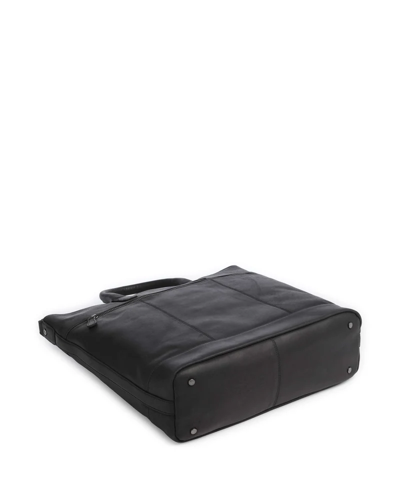 The Chesterfield Brand Wax Pull Up Cow Westbrook Sac à main black