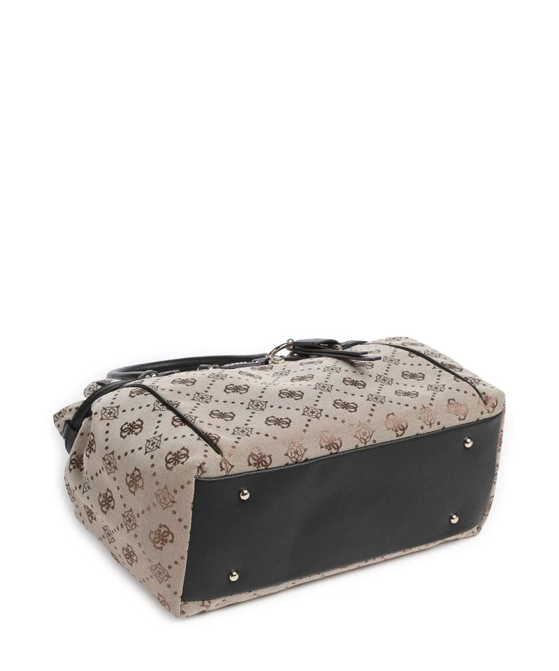 Guess Dorothy Girlfriend Sac à main latte logo/black
