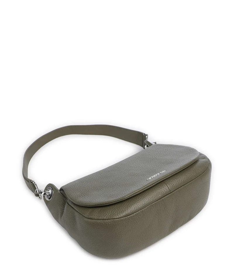 Mandarina Duck Mellow Leather Sac porté épaule winter olive