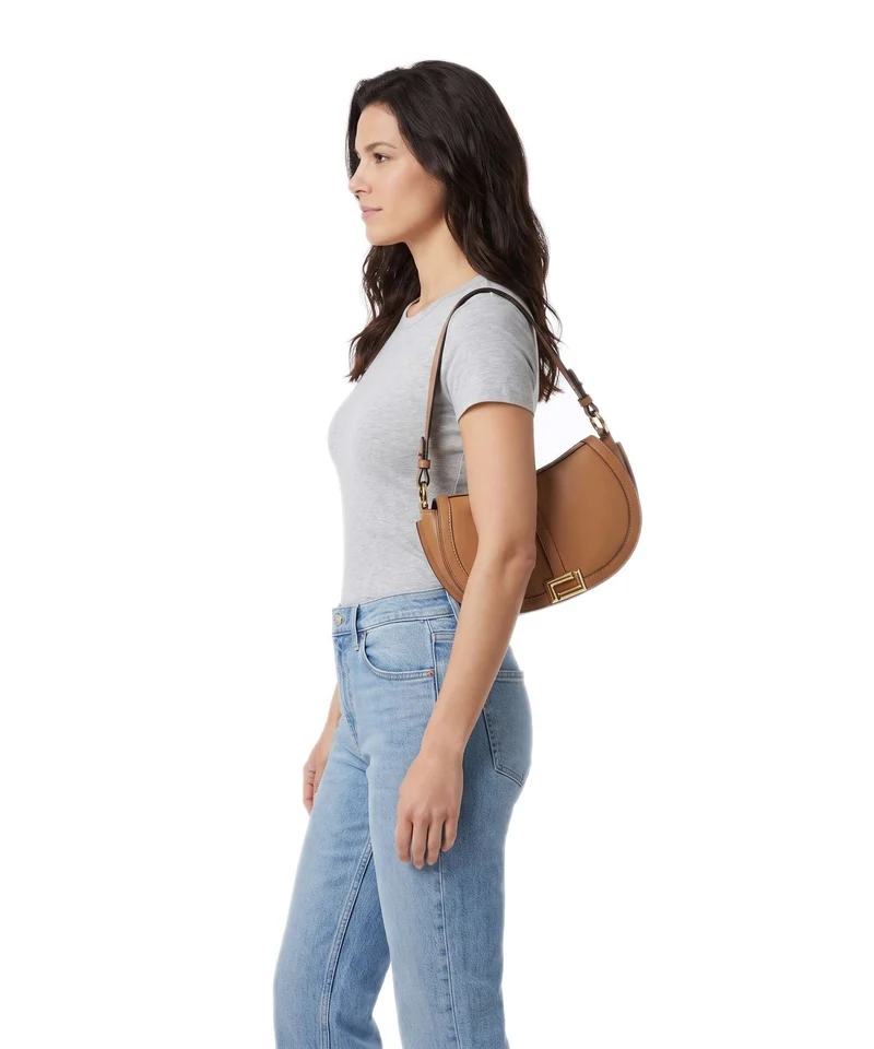 Lancel Céleste M Sac porté épaule camel