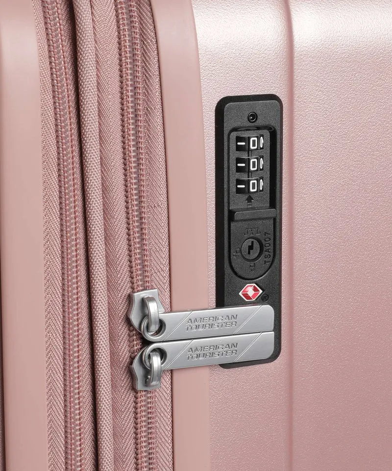 American Tourister Aerojoy Set de valise (4 roues) metallic rose
