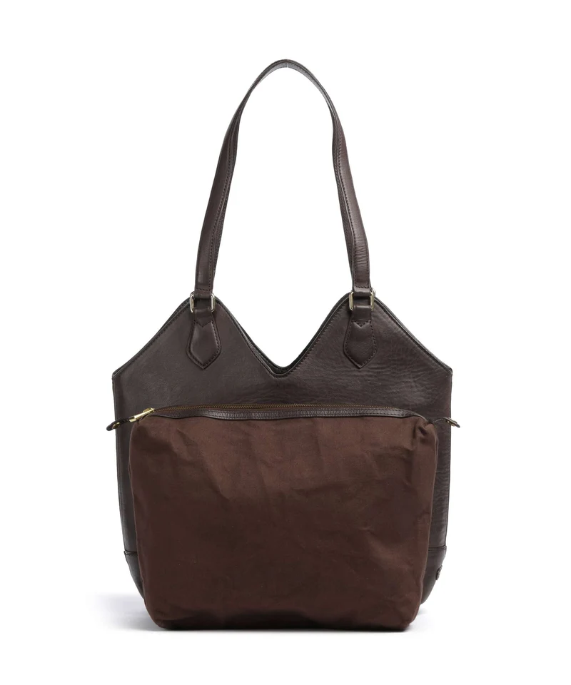 Depeche Golden Chic Sac fourre-tout coffee