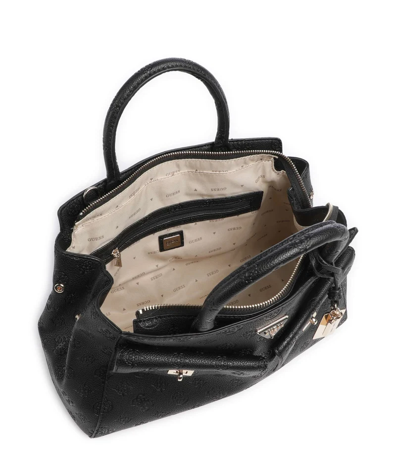 Guess Blake Large Sac à main black logo