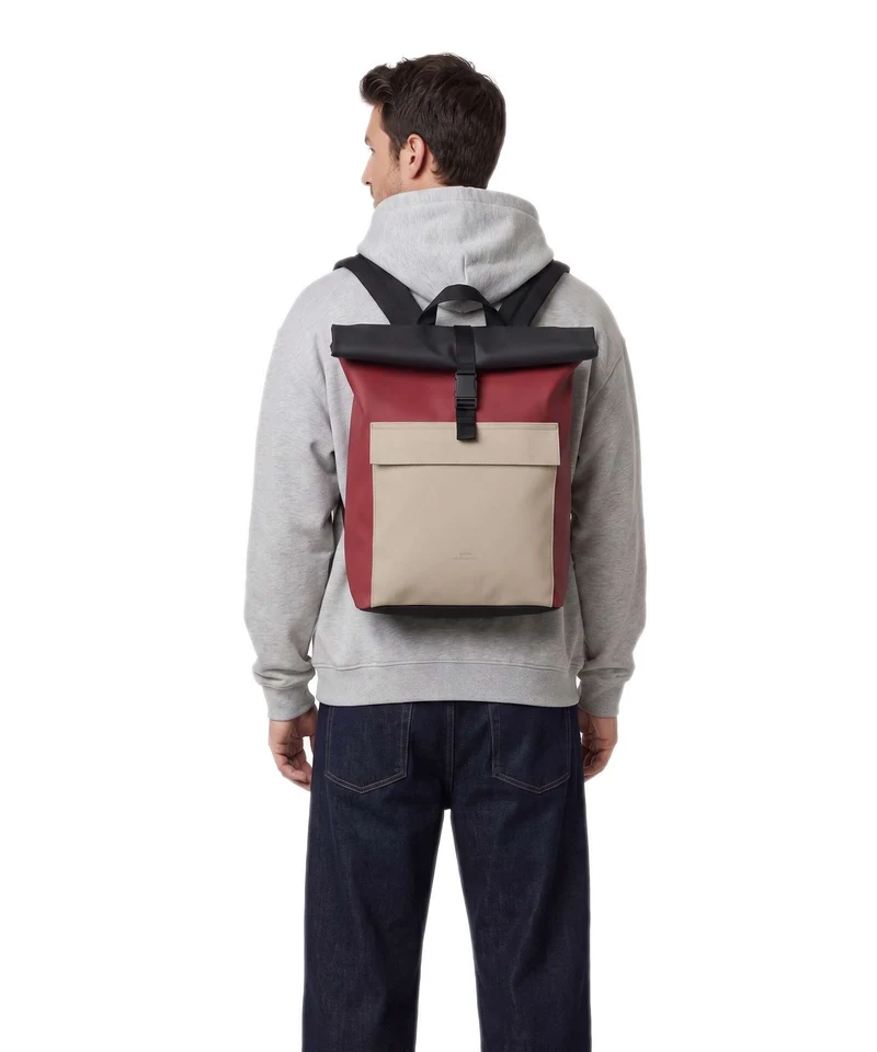 Ucon Acrobatics Lotus Infinity Jannik Mini Sac à dos roll-top burgundy/sand