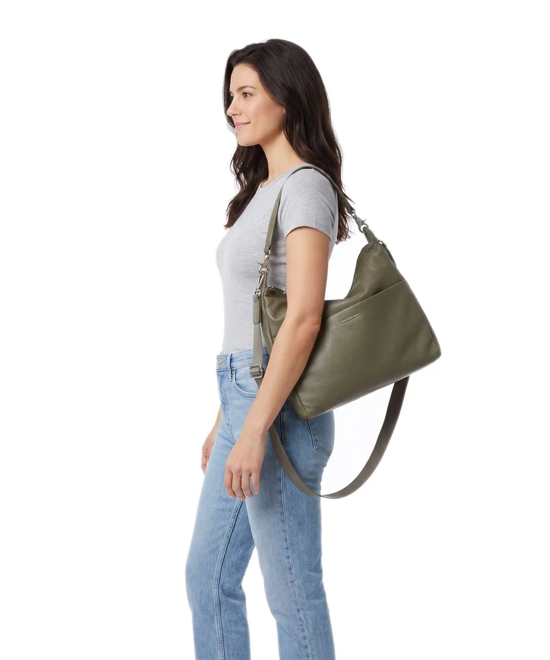 Mandarina Duck Mellow Leather Sac fourre-tout winter olive