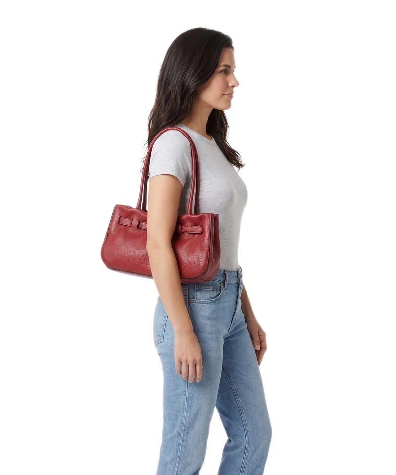 Abro Dalia Jill Sac porté épaule ruby