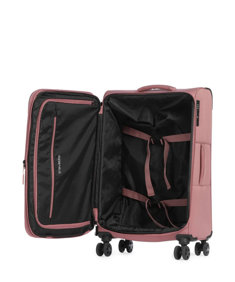 Travelite Kick Off Set de valise (4 roues) blush