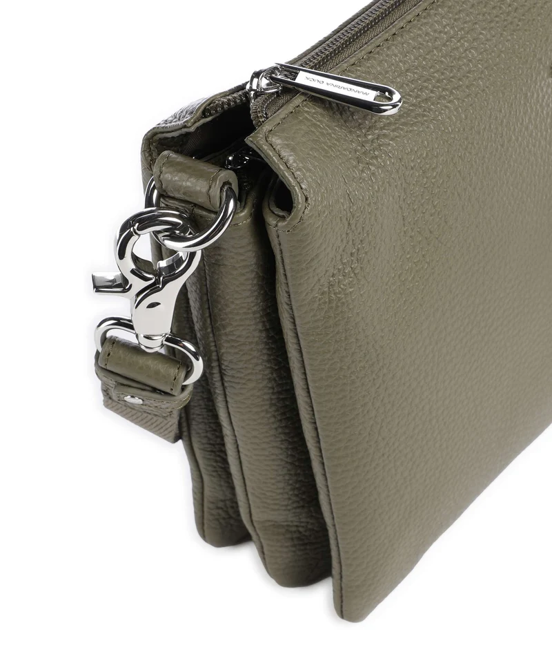 Mandarina Duck Mellow Leather Sac bandoulière winter olive