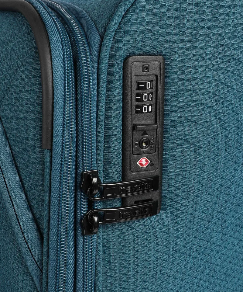 Travelite Kick Off Set de valise (4 roues) petrol