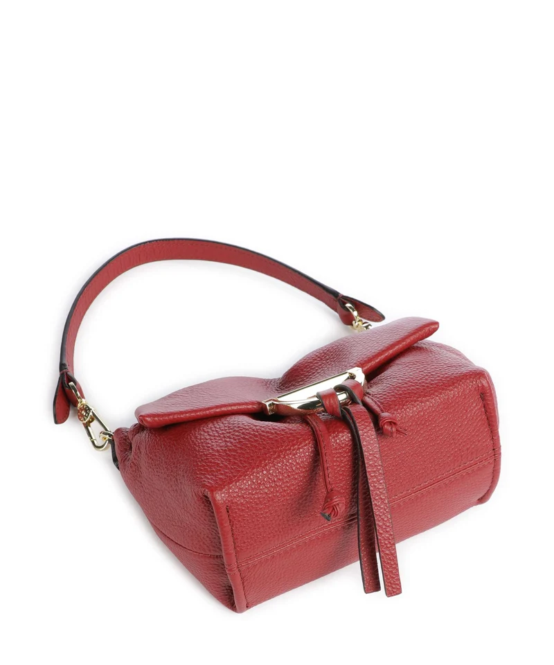 Abro Dalia Temi Small Sac porté épaule ruby