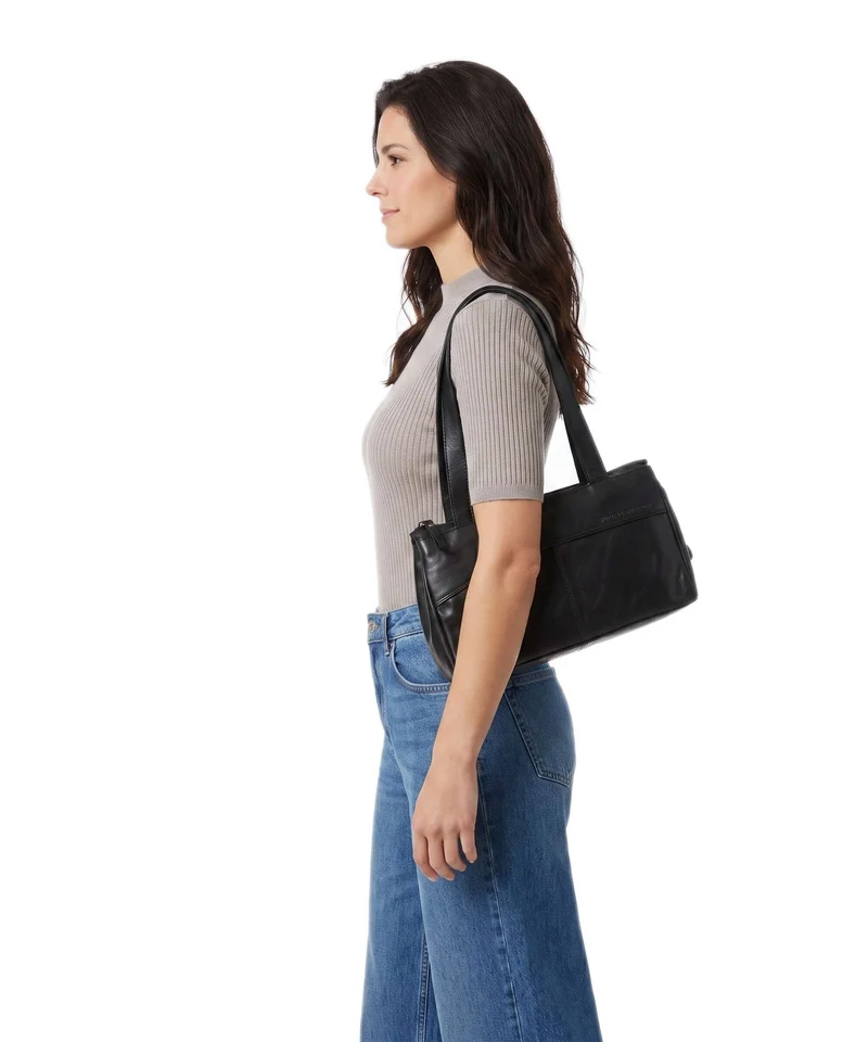 Spikes & Sparrow Bronco Alicia Sac porté épaule black