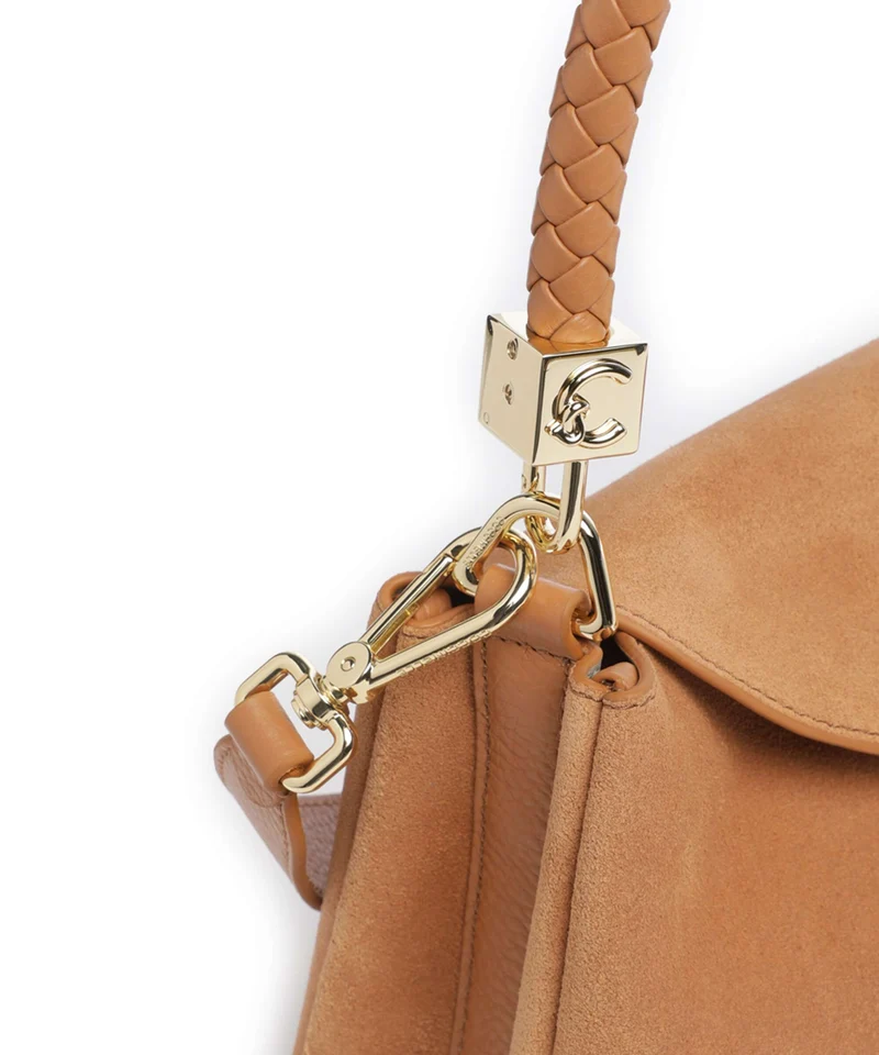 Coccinelle Tiggy Suede Sac porté épaule robin