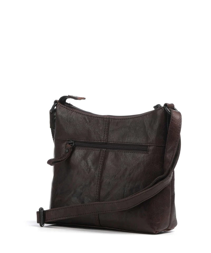 Spikes & Sparrow Bronco Elize Sac bandoulière dark brown