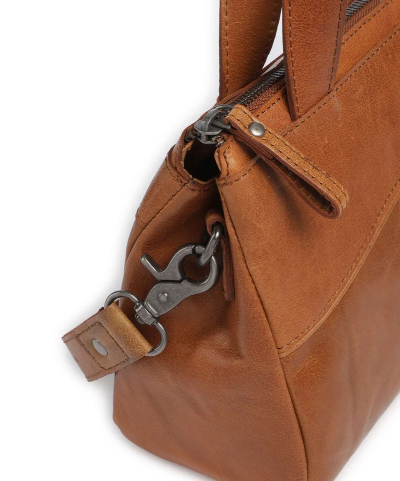 Spikes & Sparrow Bronco Alicia Sac porté épaule brandy