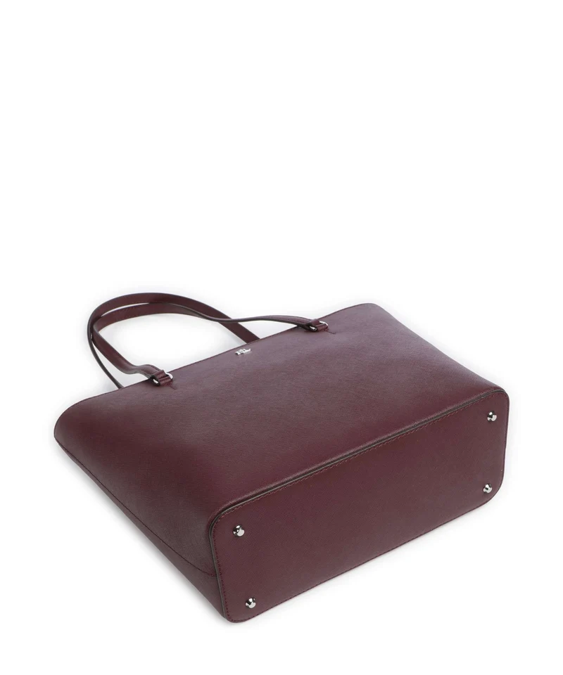 Lauren Ralph Lauren Karly Medium Cabas dark garnet