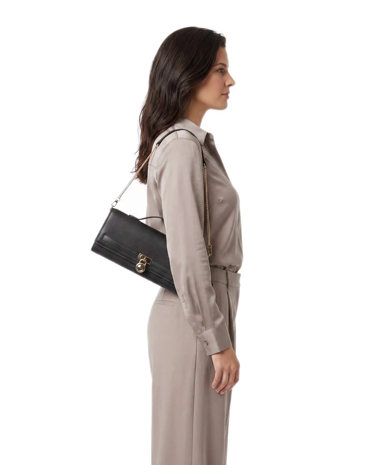 Michael Kors Hamilton Moderne Medium Sac porté épaule chocolate