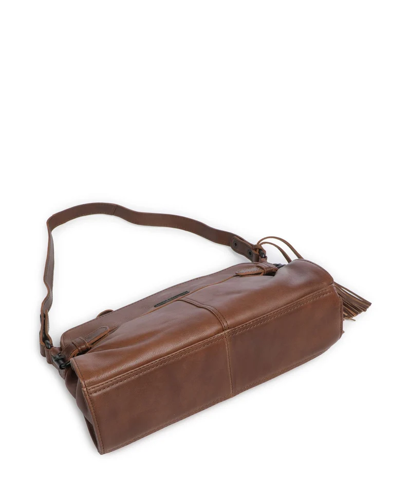 Spikes & Sparrow Hudson Madelon Sac porté épaule brandy
