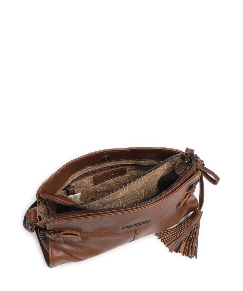 Spikes & Sparrow Hudson Madelon Sac porté épaule brandy
