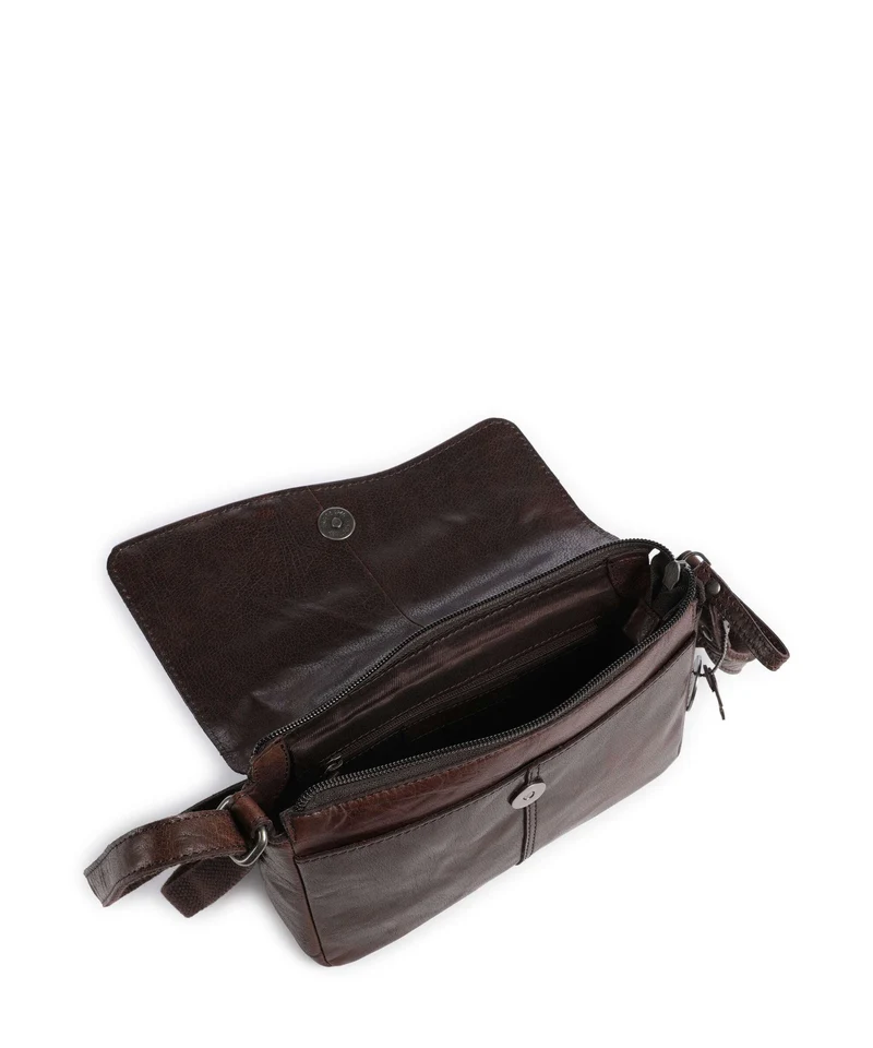 Spikes & Sparrow Bronco Robine Sac bandoulière dark brown