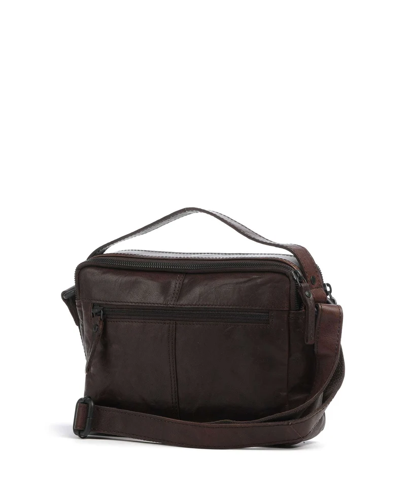 Spikes & Sparrow Bronco Randell Sac bandoulière dark brown