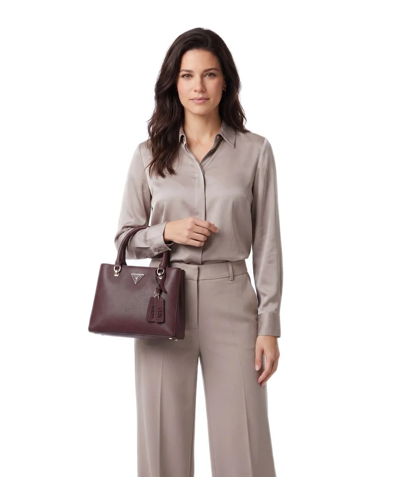 Guess Noelle II Small Sac à main burgundy