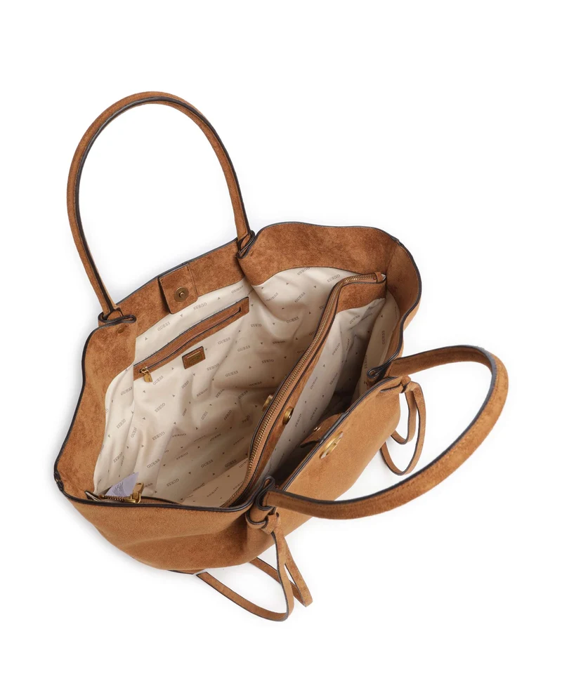Guess Allegra Girlfriend Cabas cognac