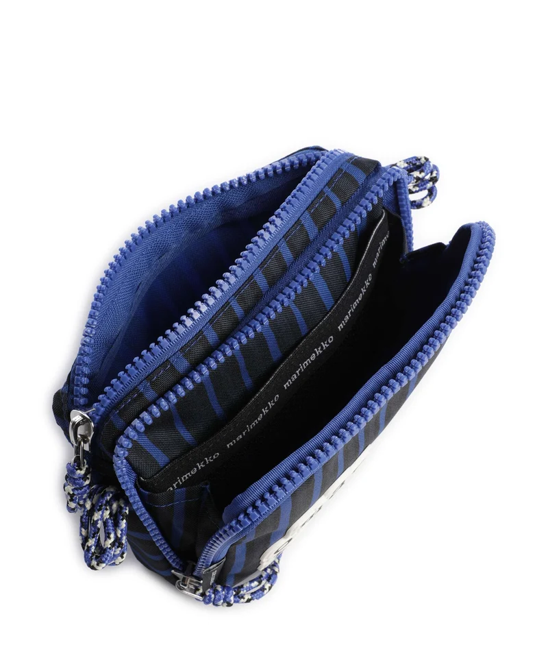 Marimekko Iloisa Kioski Sac bandoulière blue/black/dark grey