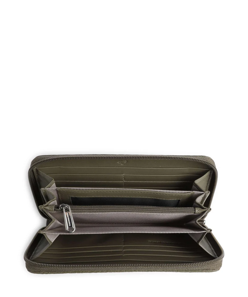 Mandarina Duck Mellow Leather Portefeuille winter olive